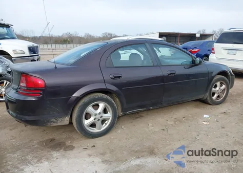 2004 Dodge Stratus Sxt from USA, damaged, VIN 1B3EL46X24N413234